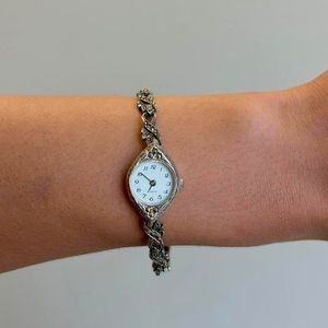 Vintage Silver Skinny Watch